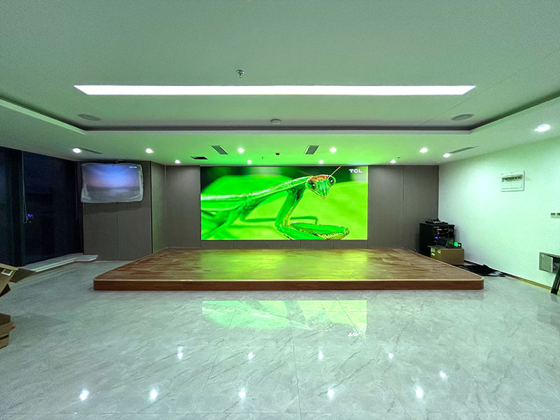 百业玉鑫生物科技有限公司应用P2.0室内全彩LED显示屏